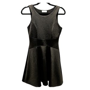 Little black dress with a bouncy skirt